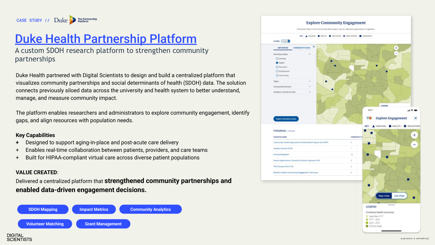 Deck testimonial slide